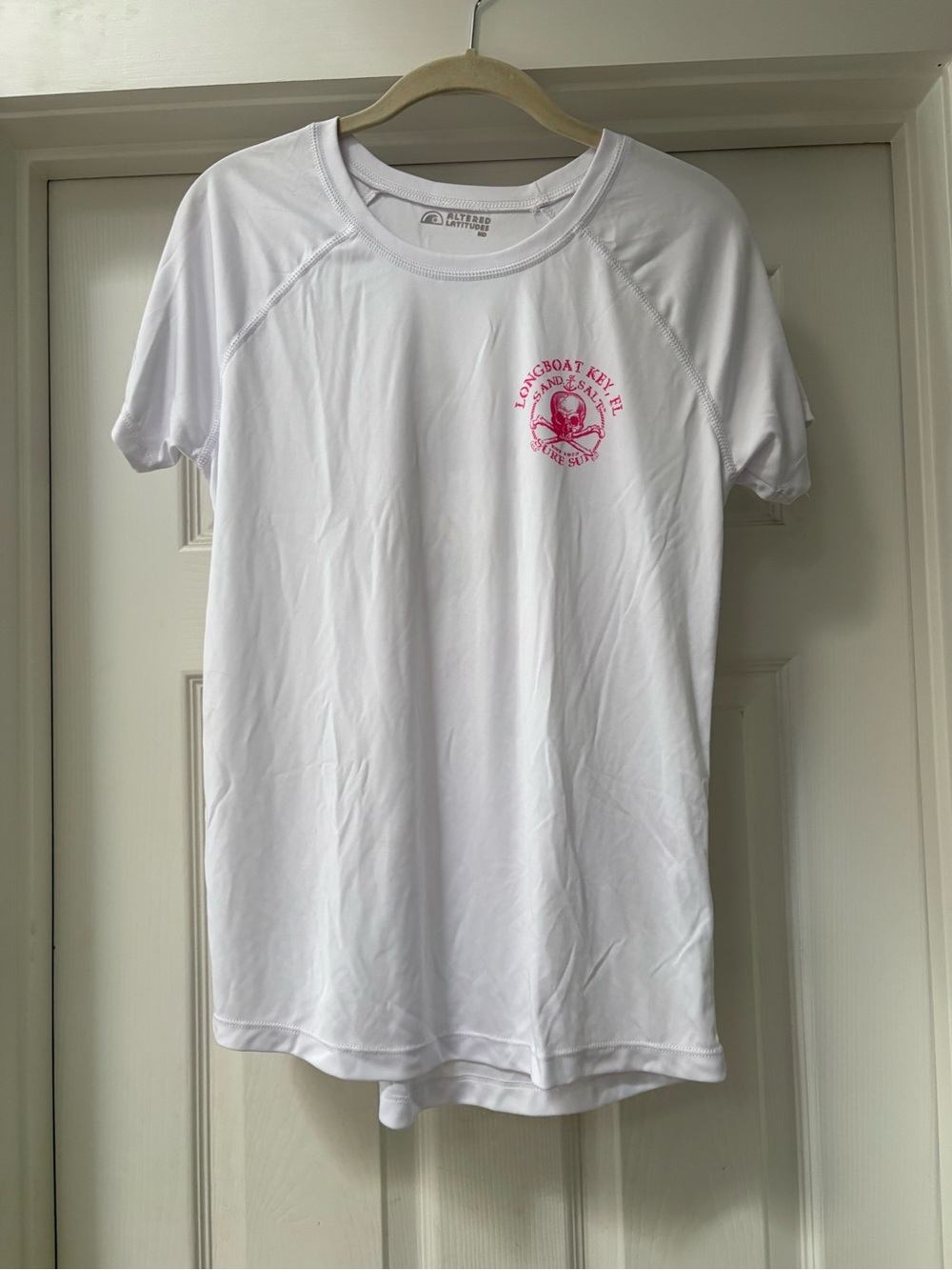 White Short Sleeve Logo Tee